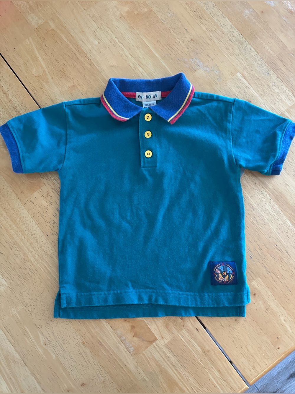 Vintage Gymboree Teal Polo Shirt | Classic Collared Kids Shirt | 90s/2000s St